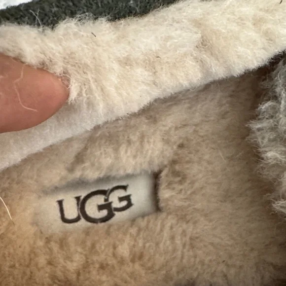 NEW UGG burnt Olive Suede men’s ASCOT Loafers size 11 - Picture 12 of 12